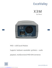ExcelValley X3M User Manual