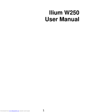 Lanix Ilium W250 User Manual