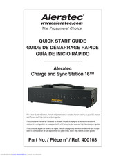 Aleratec 400103 Quick Start Manual