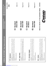 Conrad raveland 30 53 02 Operating Instructions Manual