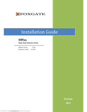 FoxGate S9524-GS12M2 Installation Manual