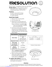 Resolution RE214T 2GIG Manual