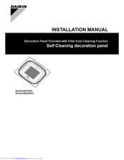 Daikin BYCQ140D7GFW1 Installation Manual