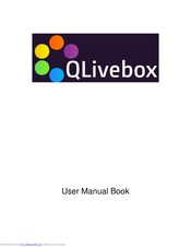QNAP QLivebox User Manual Book