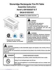 Sunjoy L-DN1856SST-E-T Assembly Instruction Manual
