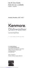 Kenmore 587.1401 Series Use And Care Manual