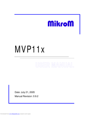 Mikrom MVP111 User Manual