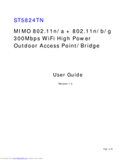 Suntor ST5824TN User Manual