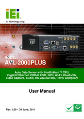 IEI Technology AVL-2000PLUS User Manual
