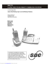 SBC SBC373 Owner's Manual
