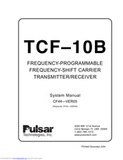 Pulsar TCF-10B System Manual