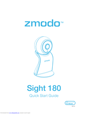 ZMODO Sight 180 Quick Start Manual