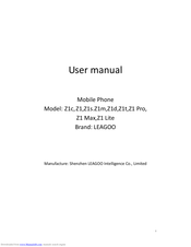 Leagoo Z1 Lite User Manual