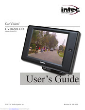 Intec car vision CVD650LCD User Manual