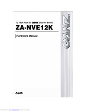 Ganz ZA-NVE12K series Hardware Manual