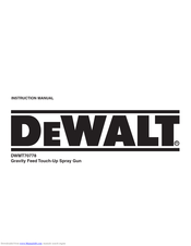 DeWalt DWMT70778 Instruction Manual