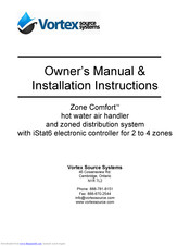 Vortex ZCT24L Owner's Manual & Installation Instructions