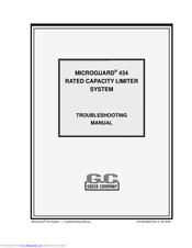 GREER Company MICROGUARD 434 Troubleshooting Manual