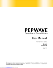 Pepwave Surf mini User Manual