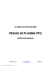 Alfa In PEGAS 40 PLASMA PFC Operating Manual