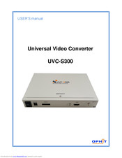 Ophit UVC-S300 User Manual