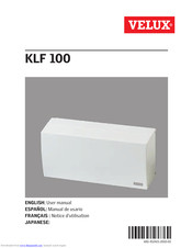 Velux KLF 100 User Manual
