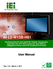 Iei Technology AFL3-W15B-H81 User Manual