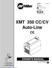 Miller XMT350 CC/CV Auto-Line CE Owner's Manual