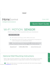 iHome iSB01 Quick Start Manual
