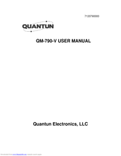 Quantum QM-790-V User Manual