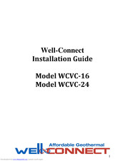Well-Connect WCVC-24 Installation Manual