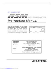 Apexi Rsm 405 A912 Manuals Manualslib, Apexi Rsm Wiring Manual