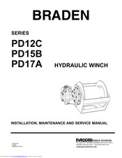 BRADEN PD12C Series Installation Maintenance And Service Manual