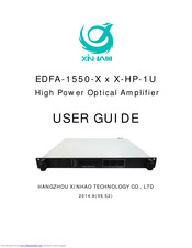 XINHAO EDFA-1550-X x X-HP-1U User Manual