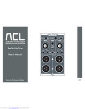 ACL Audio Interface User Manual
