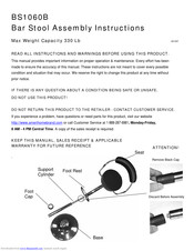 Amerihome BS1060B Assembly Instructions
