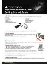 Cocoon IT315003 Getting Started Manual