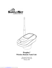 SupplyNet Prophet 4000 Series Manual