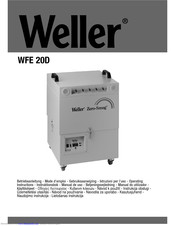 Weller Zero-Smog WFE 20D Operating Instructions Manual