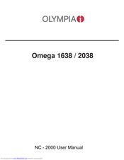 Olympia Omega 2038 User Manual