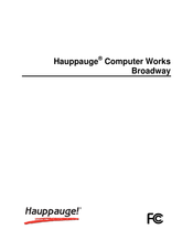 Hauppauge Broadway User Manual