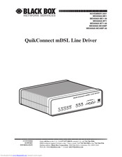 Black Box ME0008A-MT1 User Manual