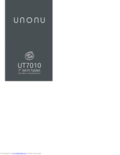 Unonu UT7010 User Manual