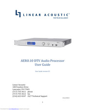Linear Acoustic AERO.10 User Manual