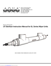 Aqua Ultraviolet SL 200 Watt Instruction Manual