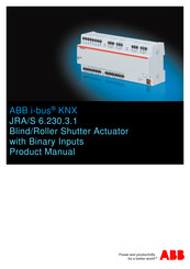 ABB i-bus KNX JRA/S 6.230.3.1 Product Manual