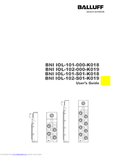 Balluff BNI IOL-102-000-K019 User Manual