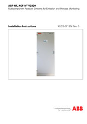 ABB ACF-NT V0309 Installation Instructions Manual
