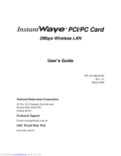 National Datacomm Corporation InstantWave User Manual