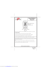 Prestige PE1M2LCD Operator's Manual
